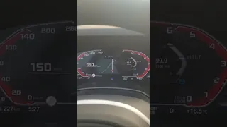 BMW M550i V8 530 PS Acceleration Beschleunigung 0-200 km/h