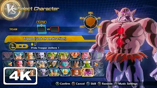 Dragon Ball XENOVERSE 2 All Characters And Stages (All DLC 2021) 4K