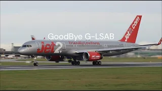 Here Are Some Old Clips Of The Stunning G-LSAB 757 That Got Retired Today!😥