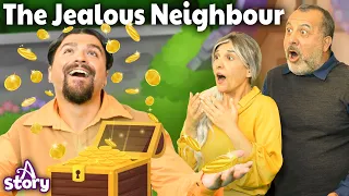 The Jealous Neighbour + The Fisherman and His Wife  |English Fairy Tales & Kids Stories