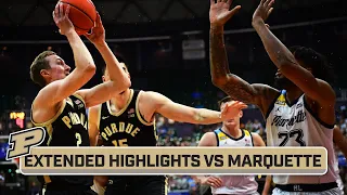Marquette vs. Purdue | Extended Highlights | Big Ten Men's Basketball | Nov. 22, 2023