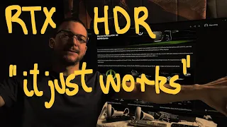 RTX Video HDR! Gamma looks correct! No ICC profile to fix originally SDR 2.2 content necessary.