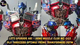 Threezero DLX MC 03 optimus prime Muscle Club KO MC 003 Transformers DOTM