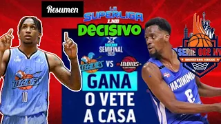 RESUMEN COMPLETO | JUEGASO DECISIVO DE LA SEMI FINAL ( LNB ) TITANES vs INDIOS 😱🔥🔥 TODO AQUÍ