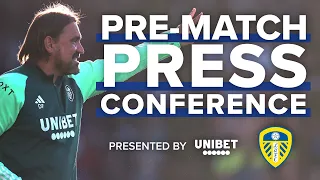 LIVE: Daniel Farke press conference | Leeds United v QPR | Championship