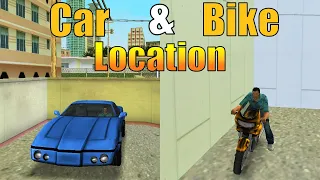GTA Vice City Fastest Car and Bike Locations (Hidden Place)
