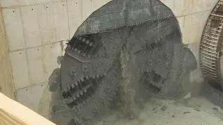 HRBT boring machine finishes first new tunnel