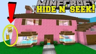 Minecraft: SIMPSONS HIDE AND SEEK!! - Morph Hide And Seek - Modded Mini-Game