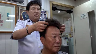 Process of Making Wig for Hair Loss Man. Korean Wig Artisan with 40 Years of Experience.