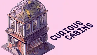 "Curious Cabins" - drawing an isometric house in Procreate