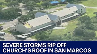 Texas weather: Severe storms rip through San Marcos | FOX 7 Austin