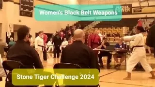 Women's Black Belt Weapons at the Stone Tiger Challenge 2024