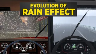 Evolution of Rain Effect in SCS Games