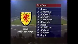 1990/91 - Bulgaria v Scotland (Euro 92 Qualifier - 14.11.90)