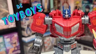 Unboxing Showcase - Transformers Generations Studio Series Deluxe Class Gamer Edition Optimus Prime