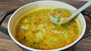 This is a healthy soup recipe that my mom always made for me! Delicious soup!