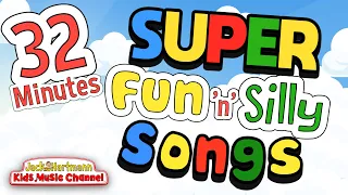 32 MINUTES of Super FUN 'n' SILLY Songs! | Jack Hartmann
