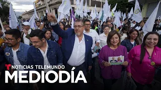 Candidato de izquierda pasa a segunda vuelta en Guatemala | Noticias Telemundo