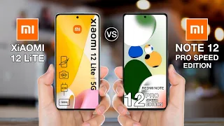 Xiaomi 12 Lite Vs Redmi Note 12 Pro Speed Edition - ⚡#xiaomi12litevsredminote12prospeededition