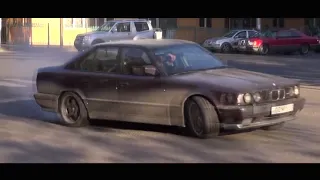 BMW M5 street drifting! Giorgi Tevzadze