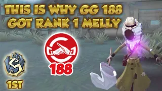 #53 GG.188 The Best Melly Kiter in China Server | Identity V |  第五人格 | 제5인격 | Entomologist