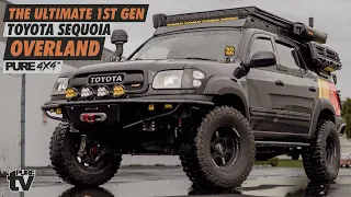 The Ultimate Overland Toyota Sequoia | 1st Gen Walk Around 2001 | PURE 4x4 | Antspec 714 Tires