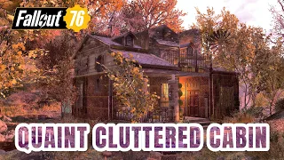 VINTAGE CABIN CAMP BUILD in Fallout 76! (INSANE LOCATION!)