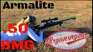 Armalite AR-50 .50 BMG Bolt Action Rifle Review (HD)