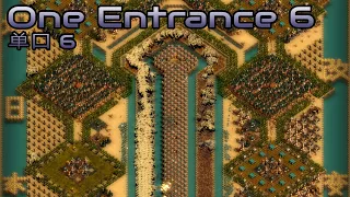 They are Billions - One Entrance 6 (单口 6)  - Custom Map - No pause