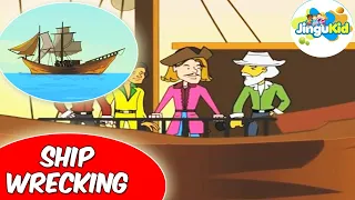 Gulliver's Travels Ep 1 | Ship Wrecking | Kids Favorite Animation Stories | Bedtime Cartoon Videos