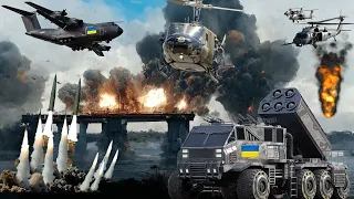Today, ukraine destroyed bridge of crimea,1500 russian troops killed, arma 3