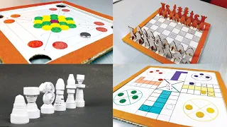 5 amazing diy cardboard games compilation