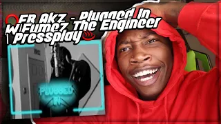 #OFB Akz - Plugged In W/Fumez The Engineer | Pressplay KEEM TV REACTION