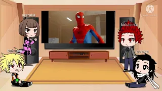 mha betrayed au react to deku as spiderman