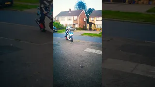 suzuki sv650s akropovic exhaust sound(replica)