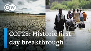 COP28: Historic first day breakthrough - "Loss and Damage Fund" approved | DW News