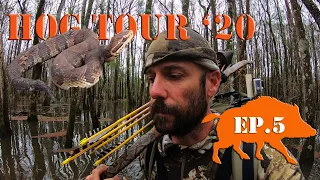 Georgia Hogs - Recurve Bow Hunting Public Land Hog Tour Ep. 5