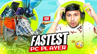 I Saw One of the Fastest ⚡️ PC 🖥️ Player in Live 😱 🔥