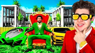 La VIDA BILLONARIA de FRANKLIN en GTA 5! 🤑👑 (Mods)