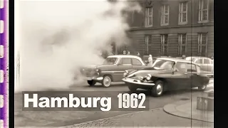 Hamburg 1962 - Sturmflut - der Tag danach - privat gefilmt - Störmflood - storm surge