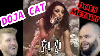 Doja Does Metal!? | DOJA CAT - SAY SO ( 20 EMA’S  Metal ) Metalheads Reaction