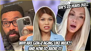 GEN-Z AGING LIKE MILK?! HERE ARE ANTI-AGING TIPS TO AVOID IT! NO BOTOX AND NO LASERS!