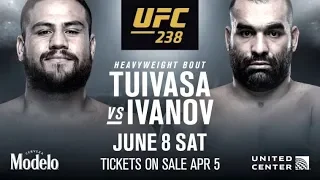 ТАЙ ТУИВАСА ПРОТИВ БЛАГОЯ ИВАНОВА НА UFC 238 (2019) TUIVASA VS IVANOV