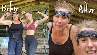 VLOG 285: working out with my mom