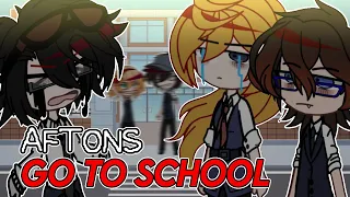 Aftons go to school // Haru // Gacha Club/FNaF