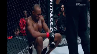 Ref Tells Kamaru Usman to Stop Faking Nut Shot