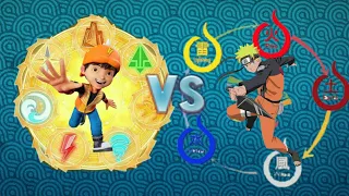 Boboiboy vs naruto (mugen fighter)