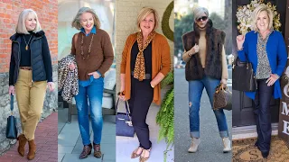 Pinterest Inspired Outfits for Women over 40 + 50 | latest outfits style for women