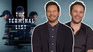 "One day he'll return my calls!" Chris Pratt & Taylor Kitsch | The Terminal List