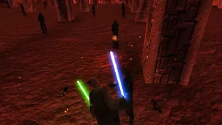 Jedi Master attacks Sith academy HQ